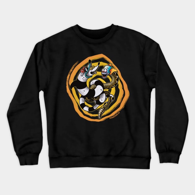 strange and unusual Crewneck Sweatshirt by Paskalamak